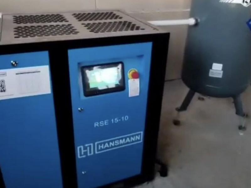 Винтовой компрессор Hansmann RSE15-10 (Лысьва)
