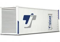 Дизельный генератор Teksan TJ1100BD5L В кожухе