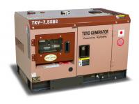 Дизельный генератор Toyo TKV-7,5SBS